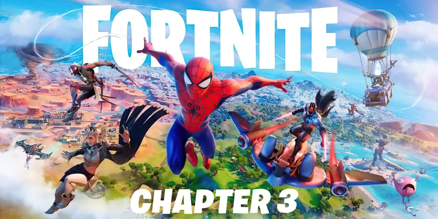 fortnite chapter 3 season 1 spider-man the rock foundation characters battle pass skins