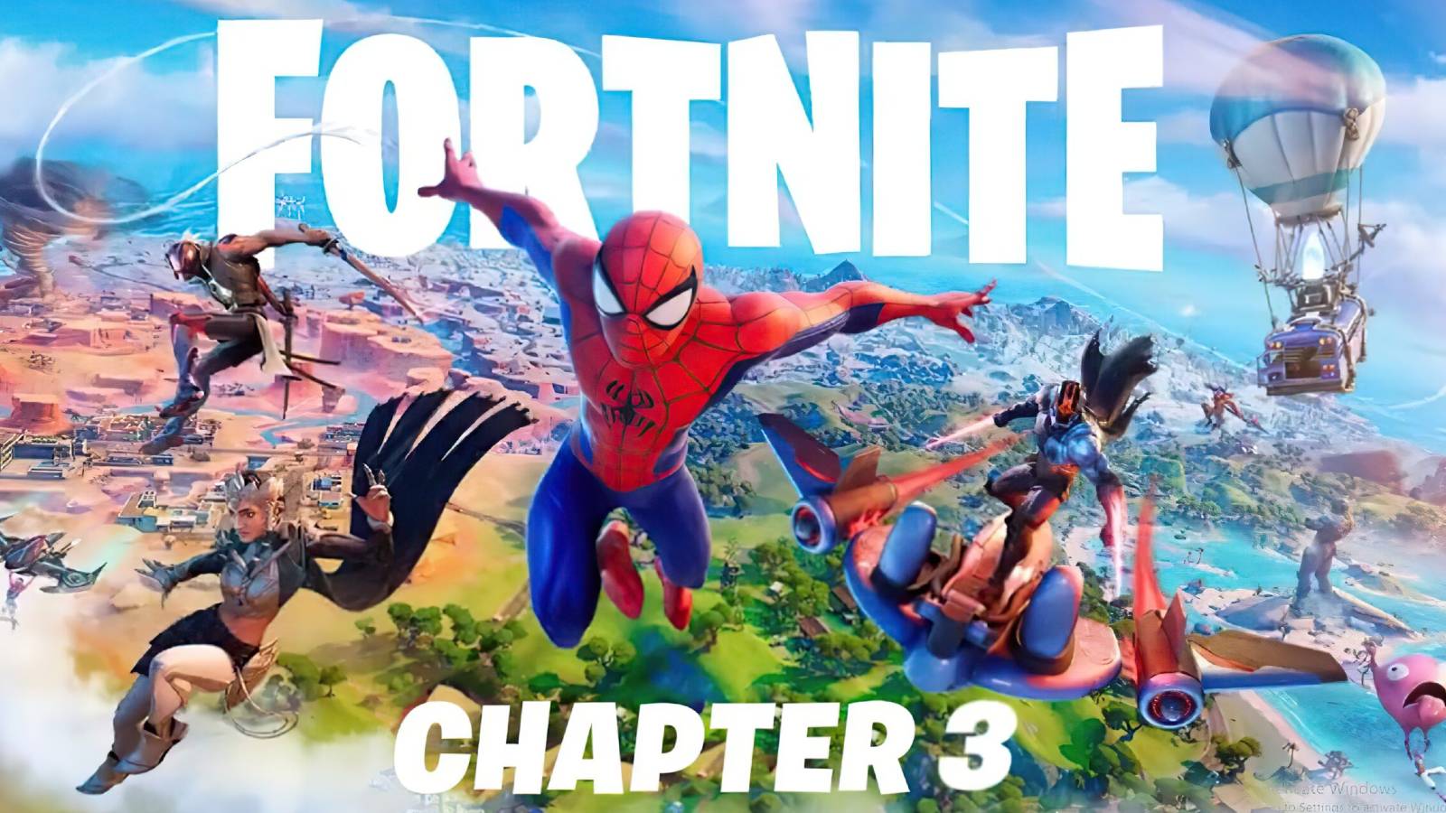 fortnite chapter 3 season 1 spider-man the rock foundation characters battle pass skins
