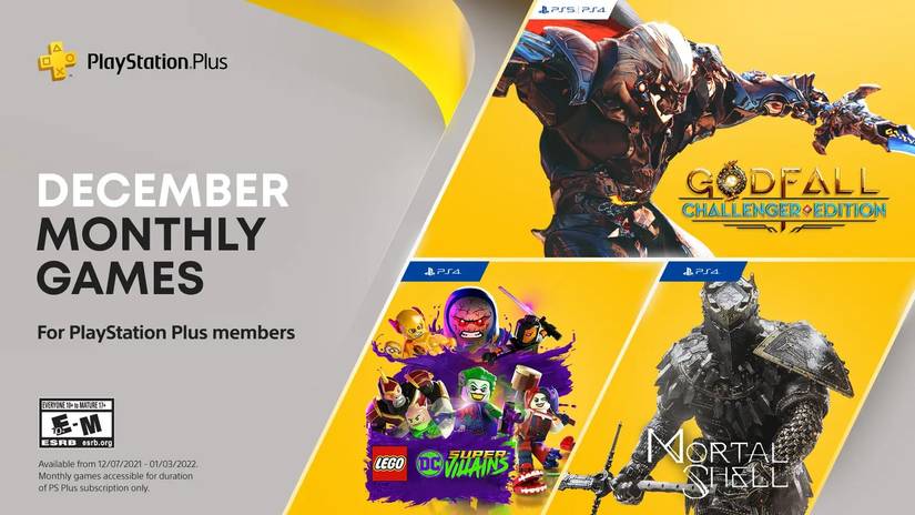 free ps plus games december 2021
