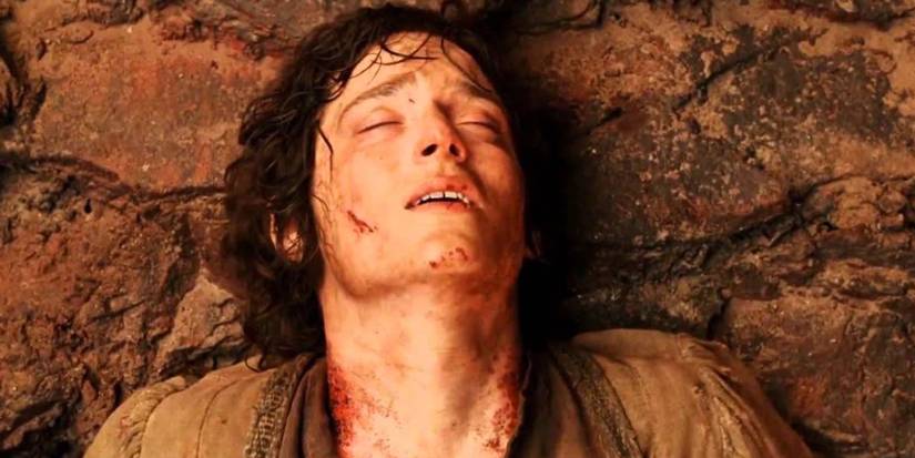 frodo lotr neck sores chain ring