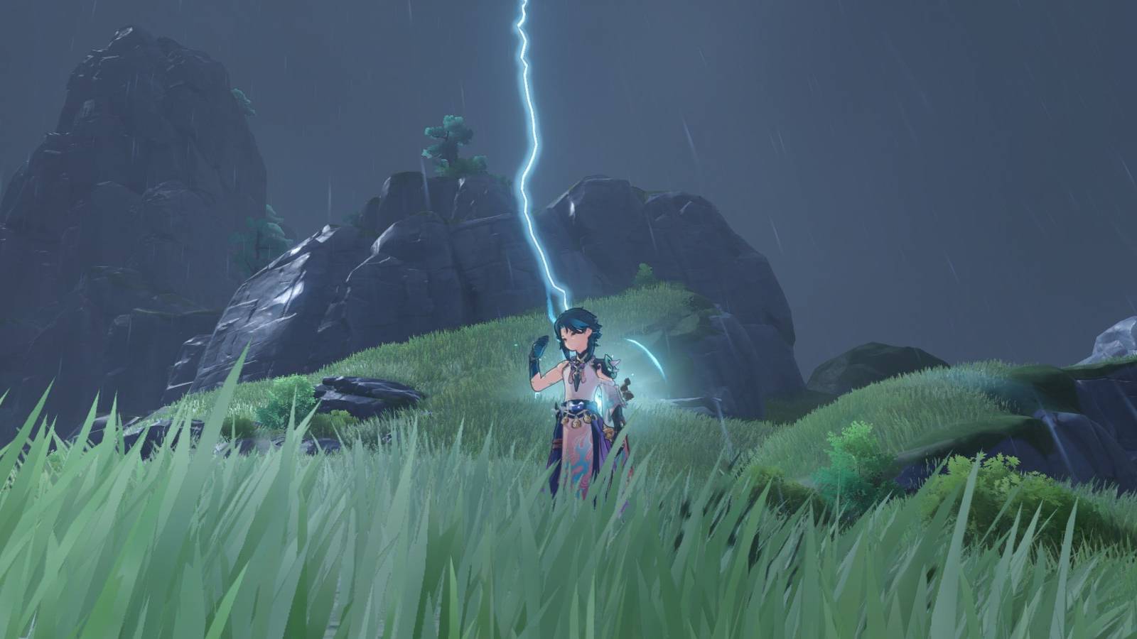 genshin-impact-rain-lightning