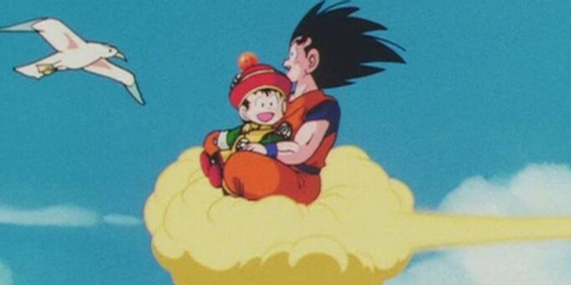 goku gohan cloud
