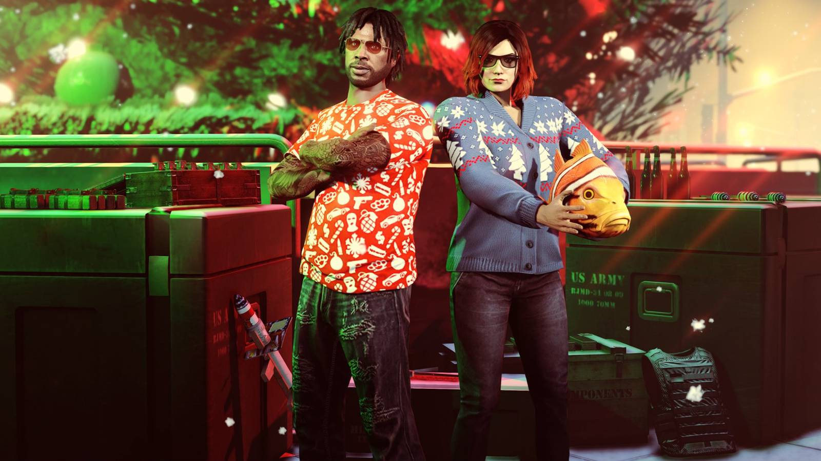 rockstar christmas  gta online