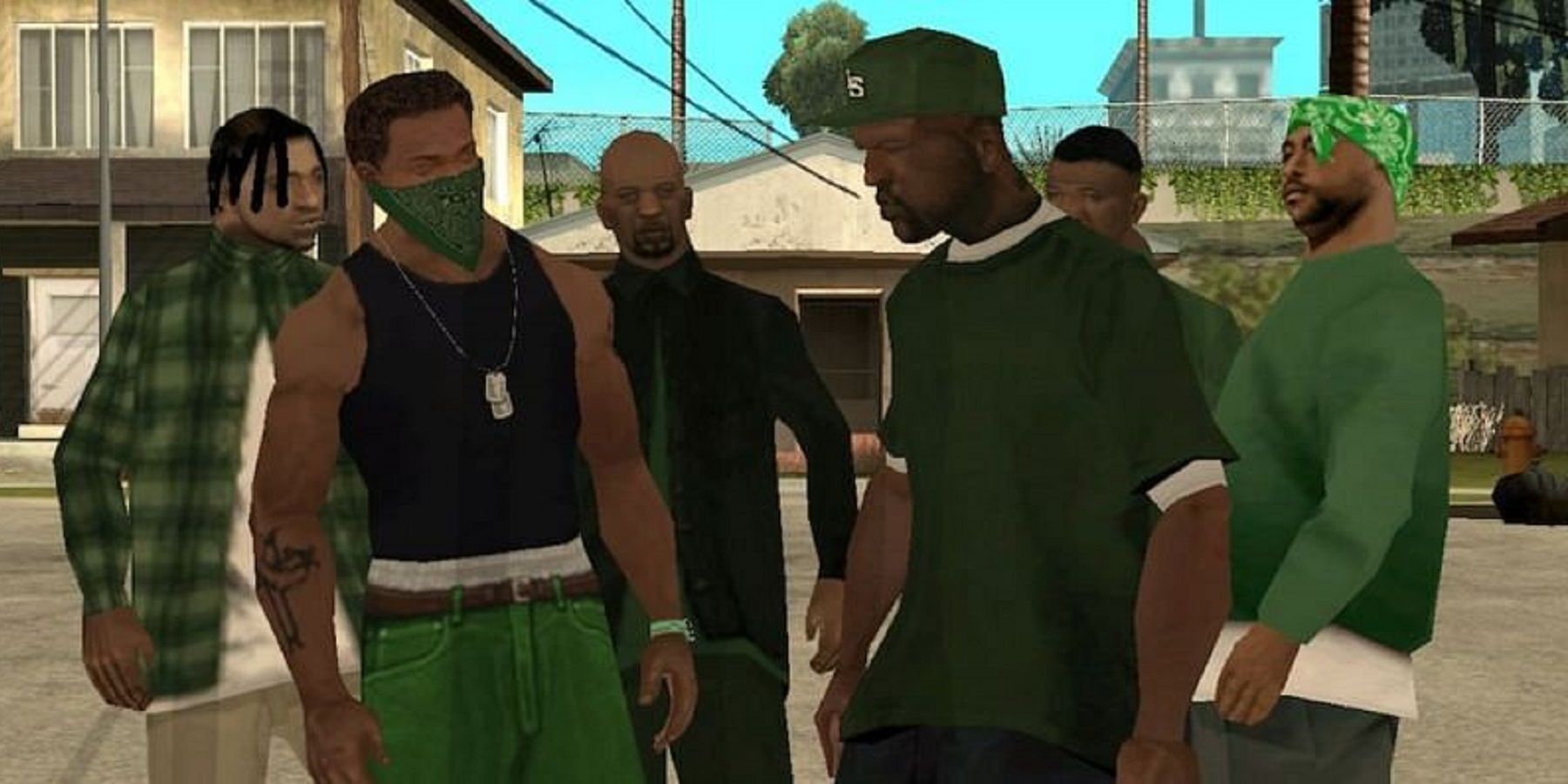 grand theft auto san andreas grove street families feature