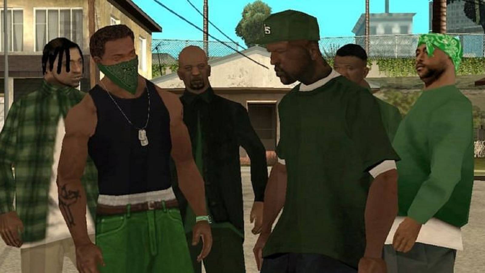 grand theft auto san andreas grove street families feature