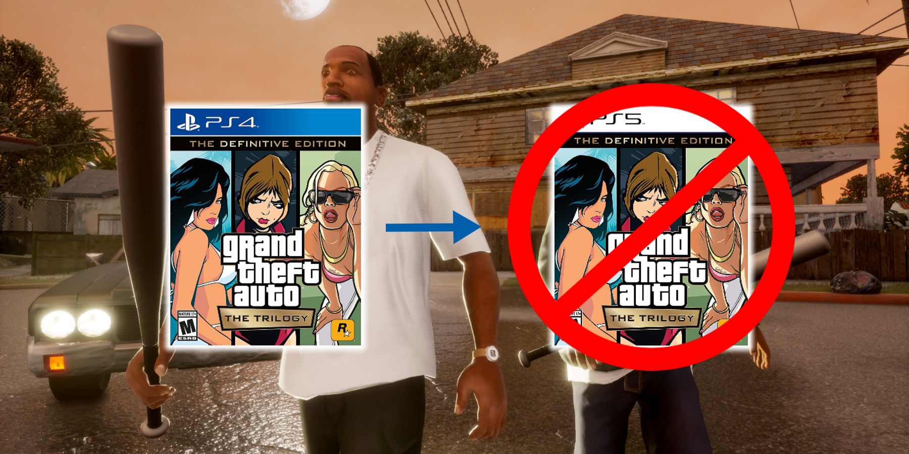GTA Trilogy Definitive Edition PS4 Removed From PS Store Due To Preorders  Unlocking The Game Early - PlayStation Universe
