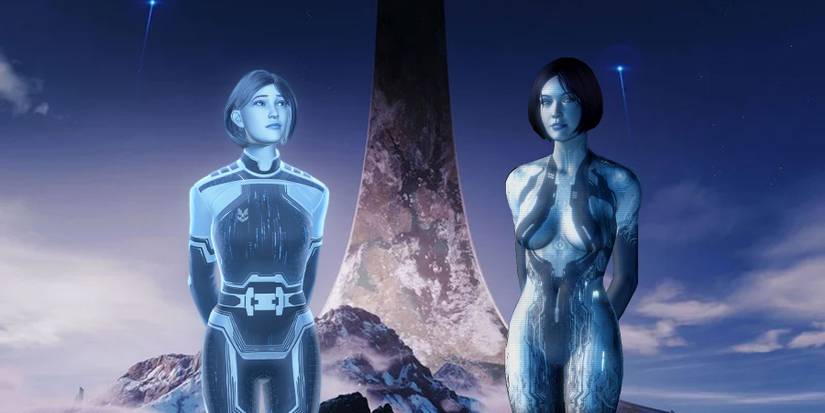 Halo Infinite Cortana and Weapon