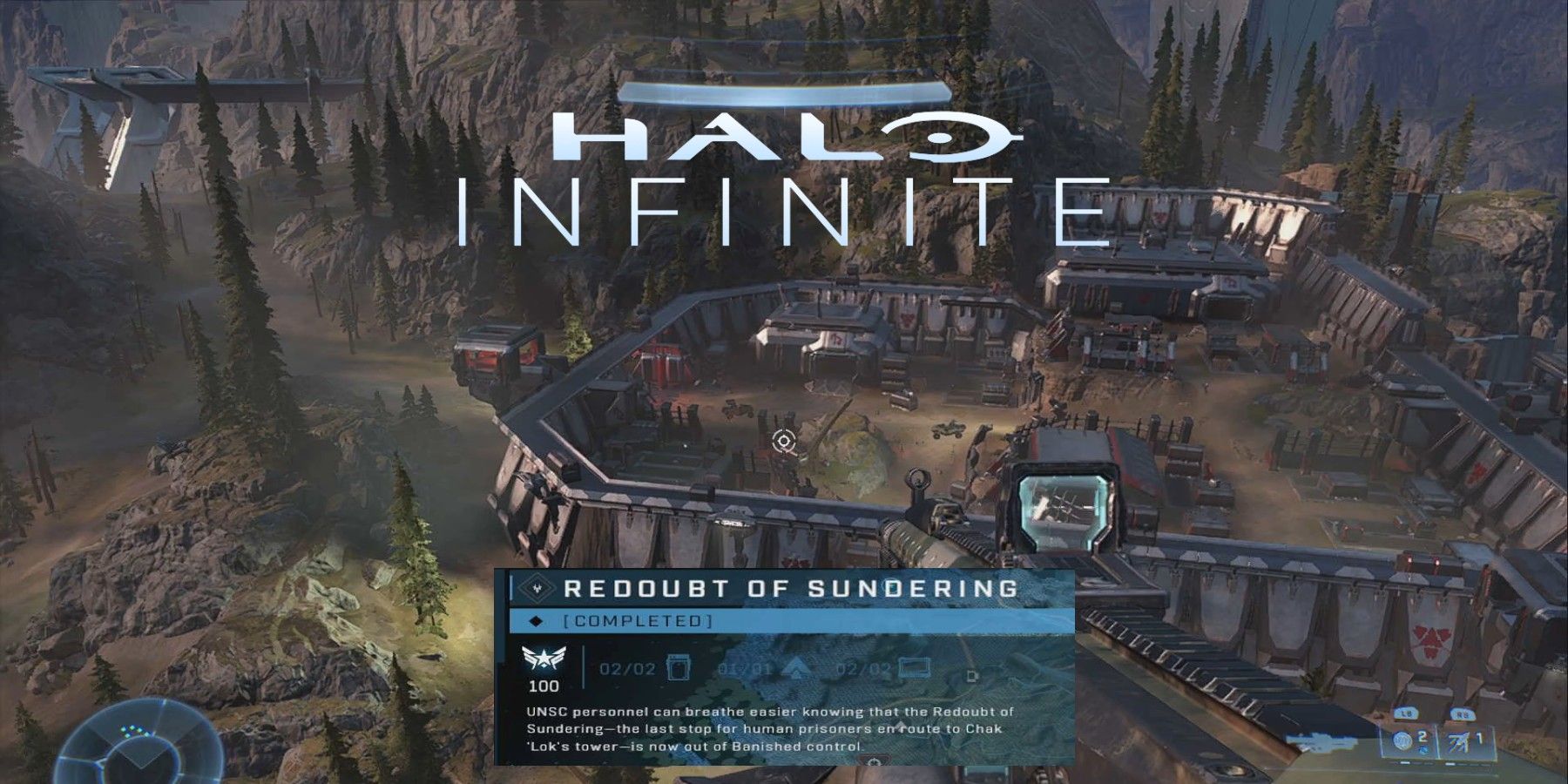 halo infinite redoubt of sundering overlook