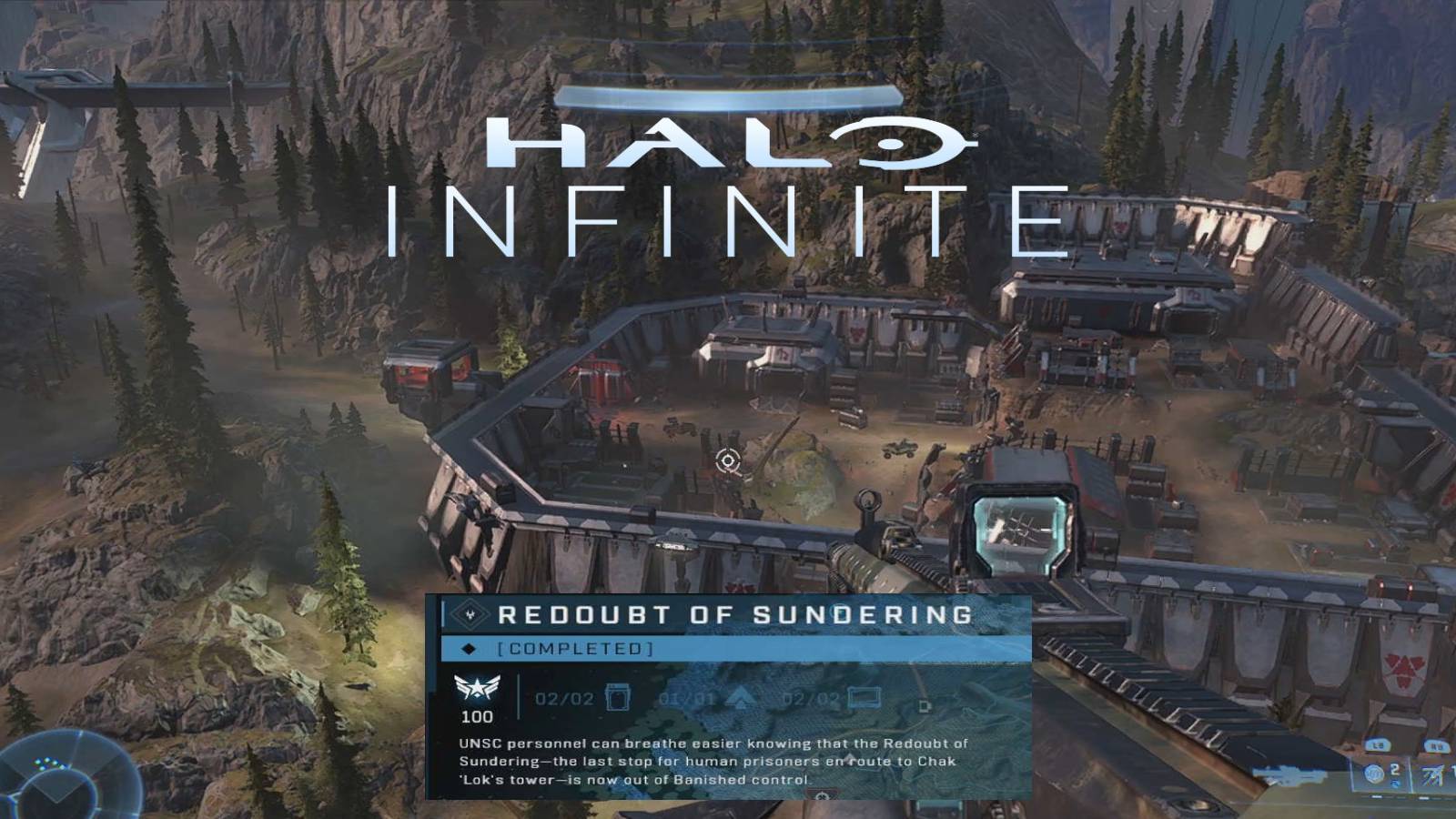 halo infinite redoubt of sundering overlook