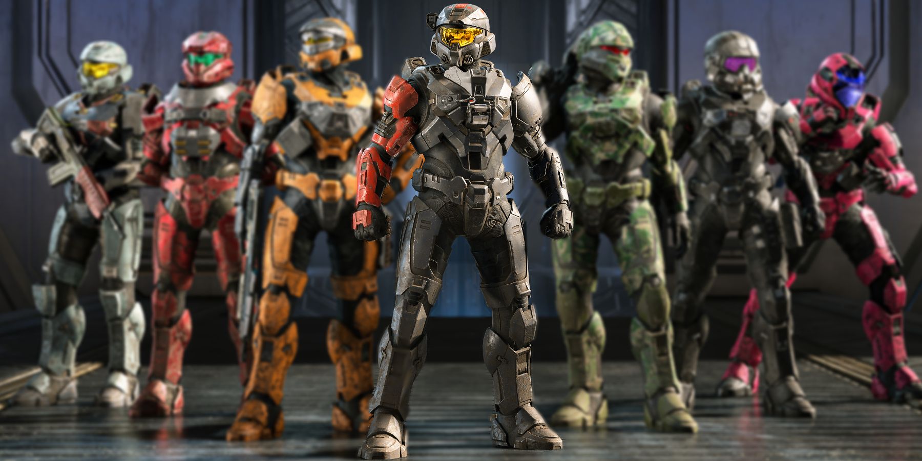 halo infinite spartan lineup blur