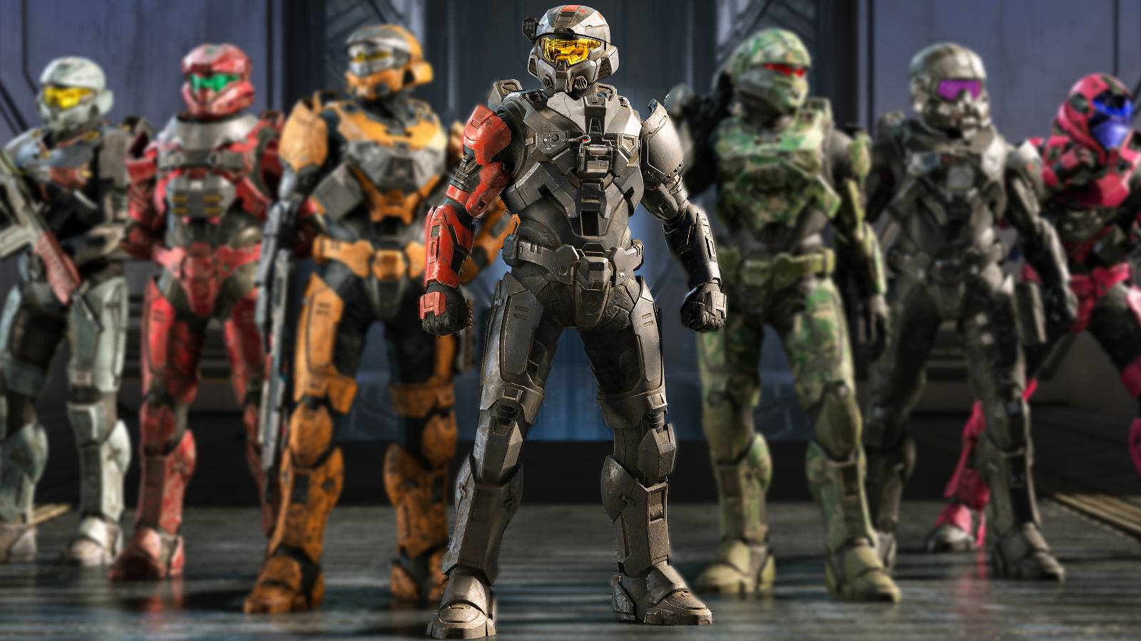 halo infinite spartan lineup blur
