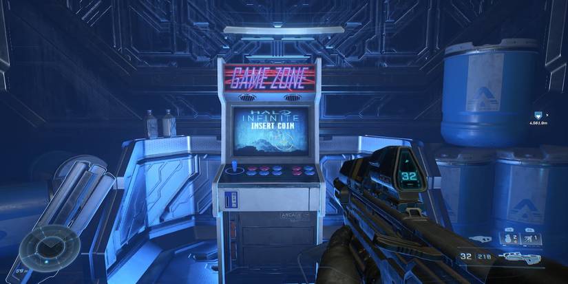 Halo Infinite Arcade Machine