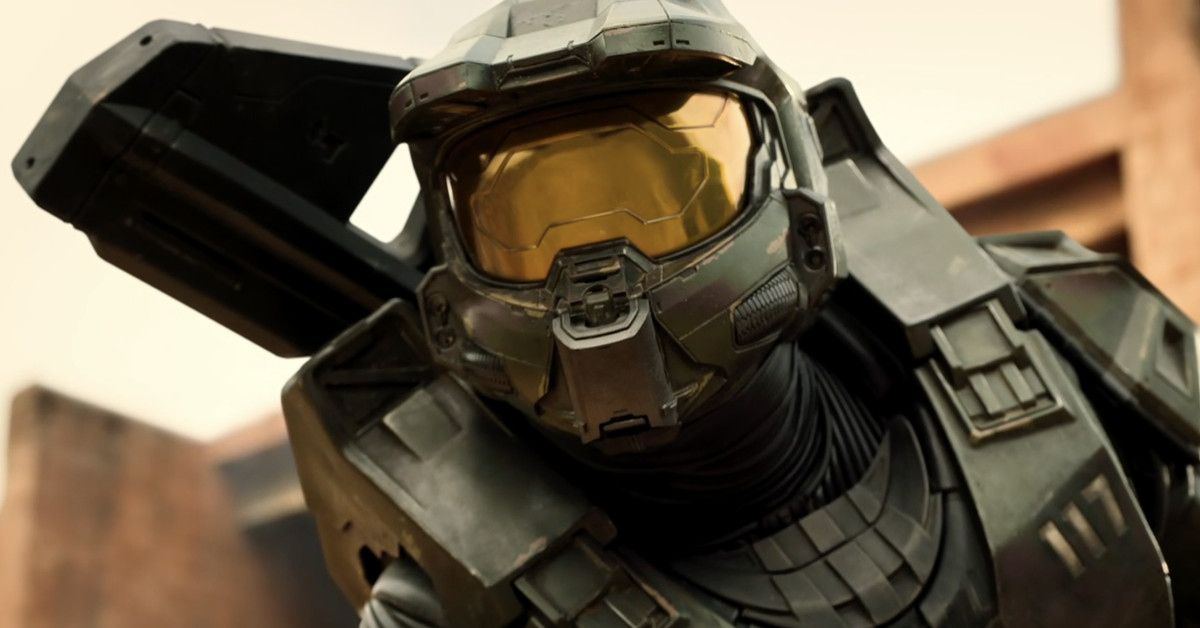 master chief superhero landing