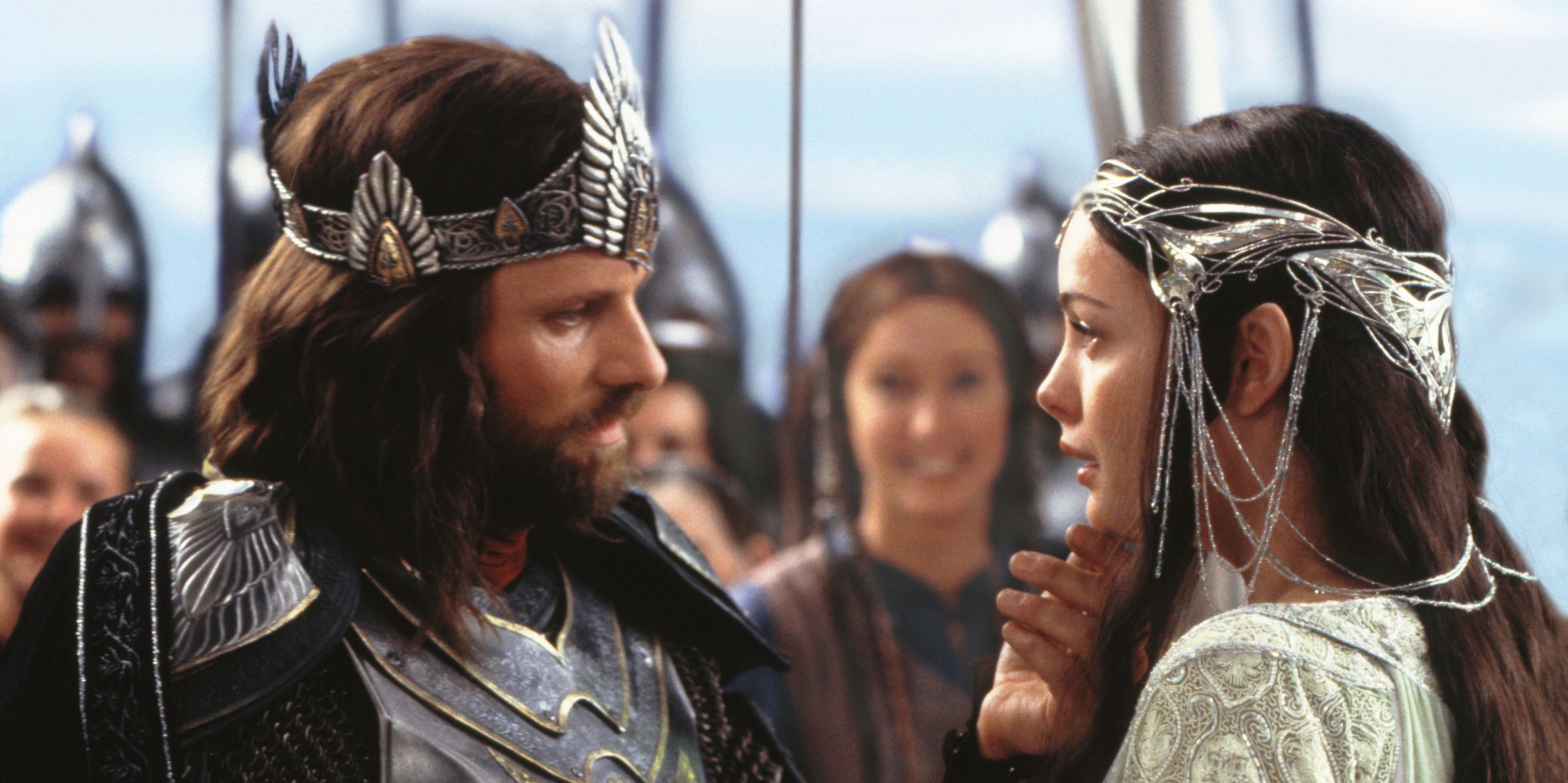 lotr aragorn and arwen Cropped