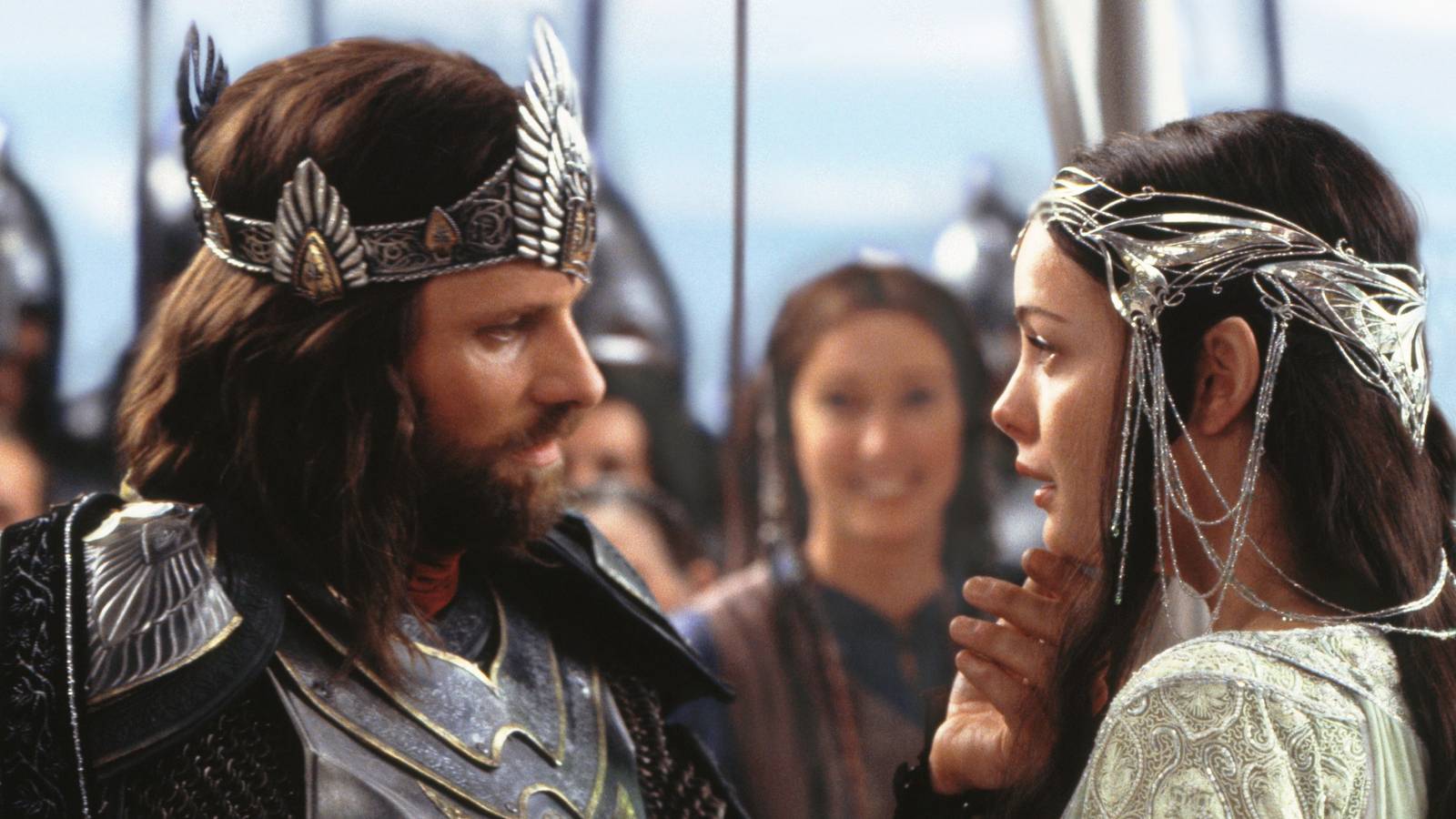 lotr aragorn and arwen Cropped