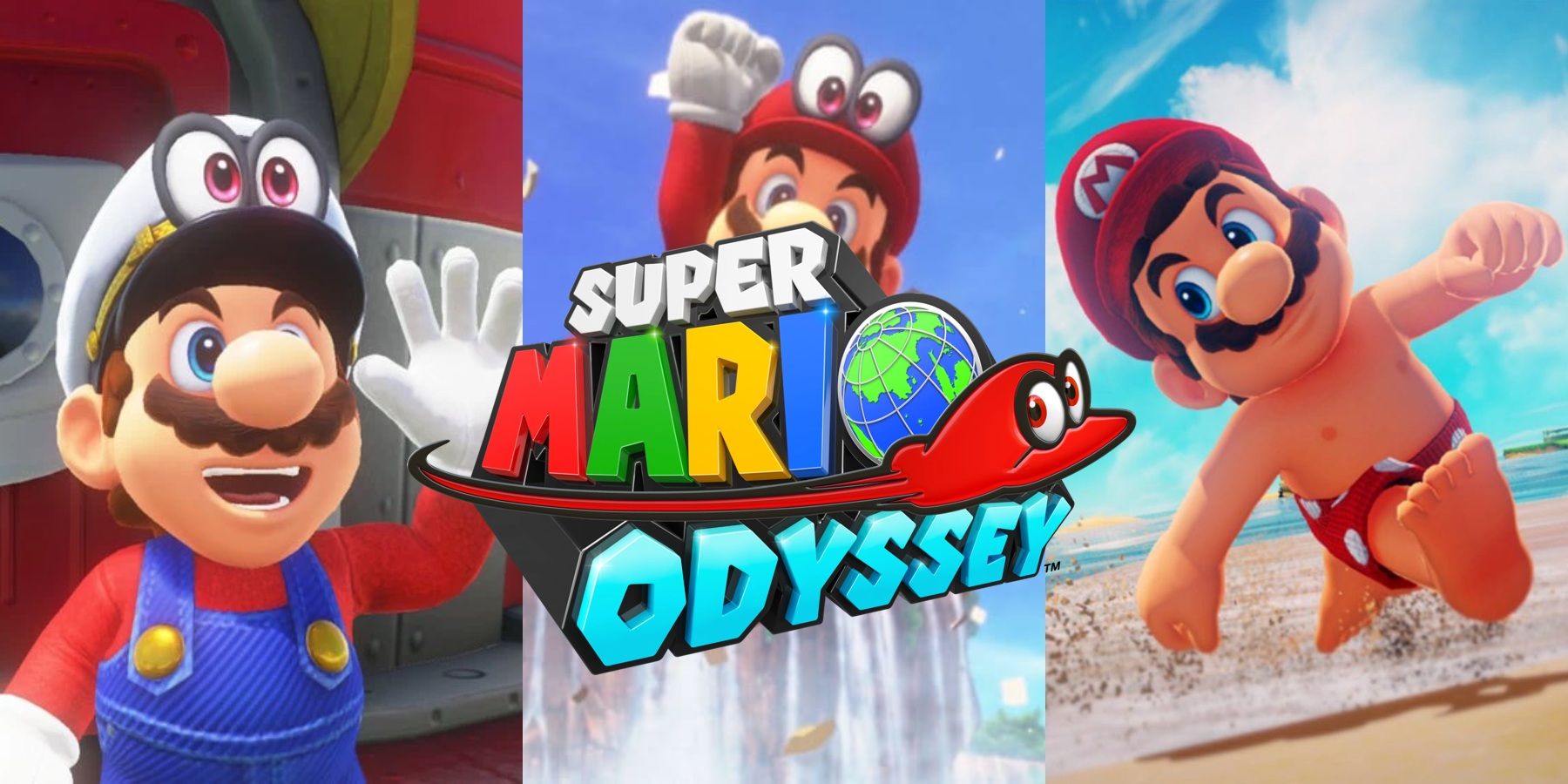kingdom list (may be more), Super Mario Odyssey