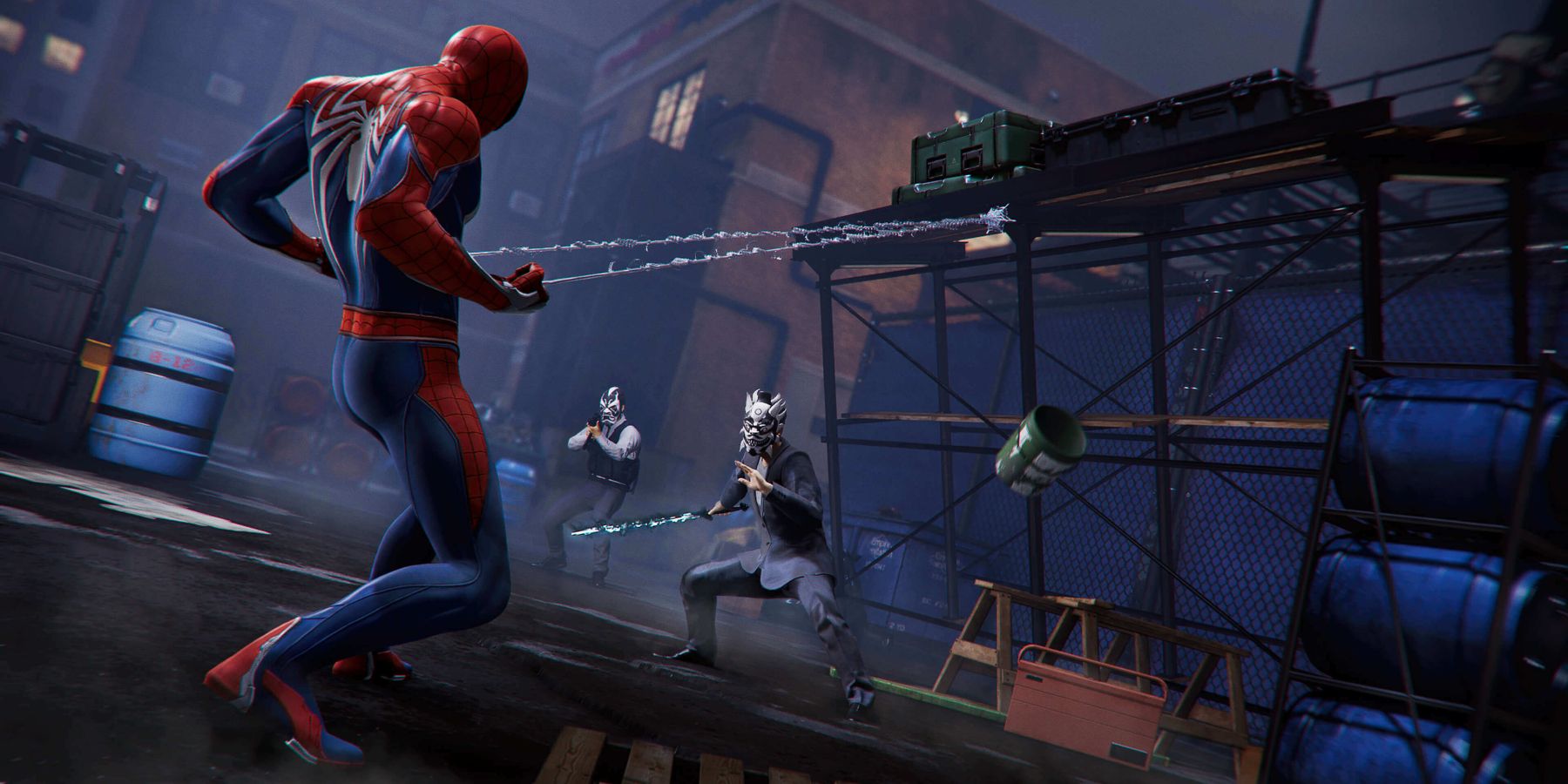 marvel's spider-man insomniac environment interaction discover players