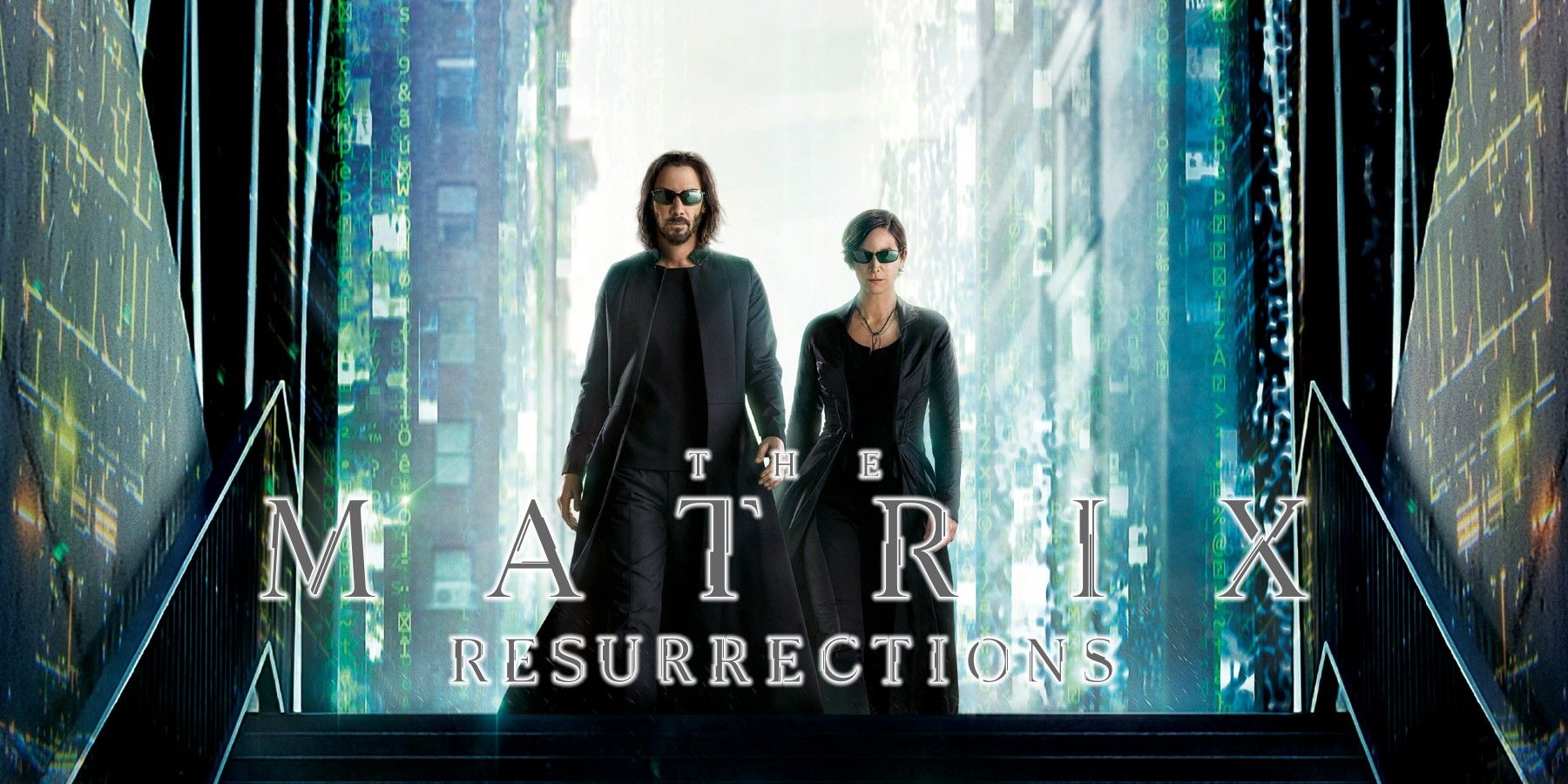 The Matrix Resurrections Keanu Reeves Carrie-Anne Moss Neo Trinity