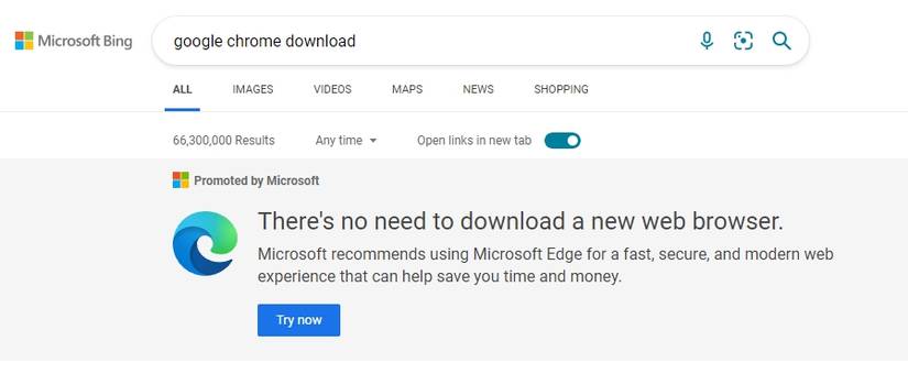 google chrome download search