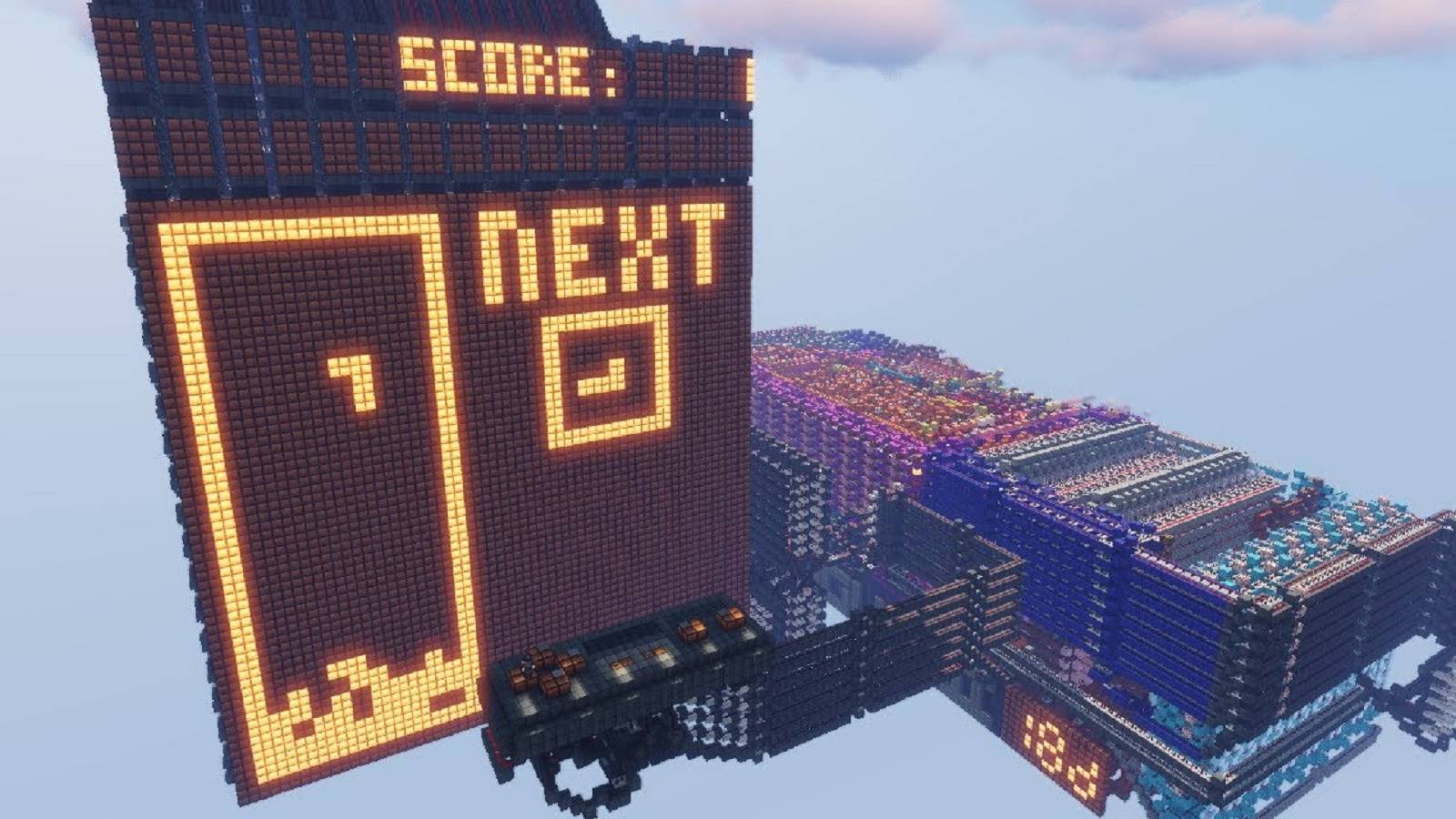 minecraft chungus 2 tetris feature