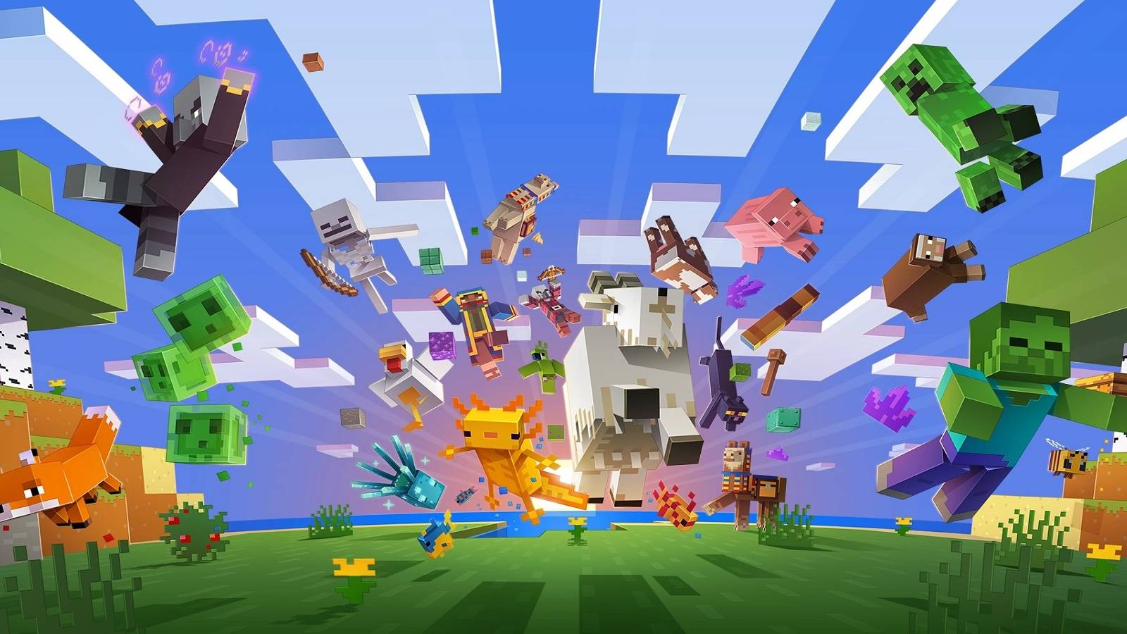 A Minecraft player pays tribute to one of Monty Python and the Holy Grail's most famous scenes.