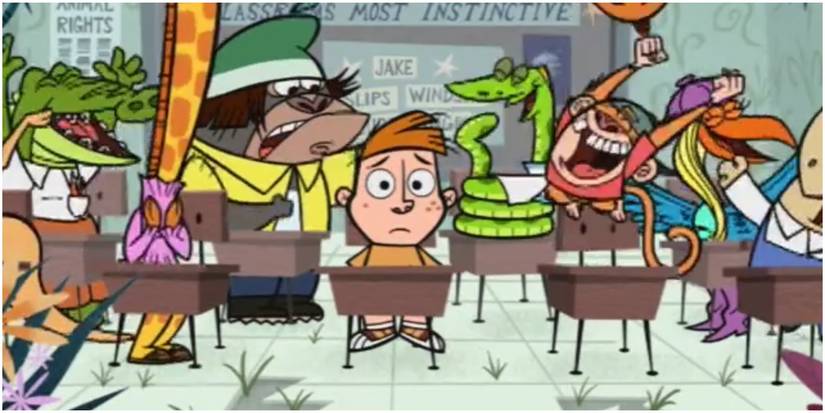 my gym partners a monkey cartoon