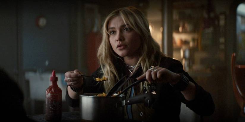 Florence Pugh Yelena Belova in Hawkeye funny