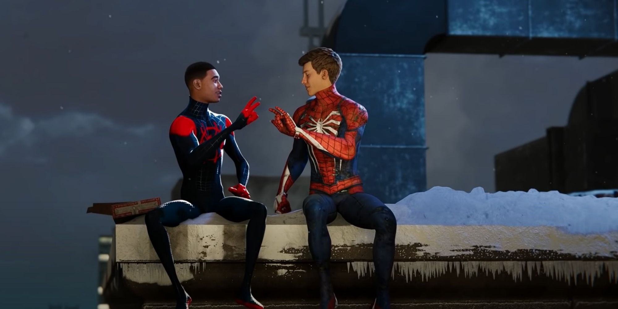 peter and miles spider-man