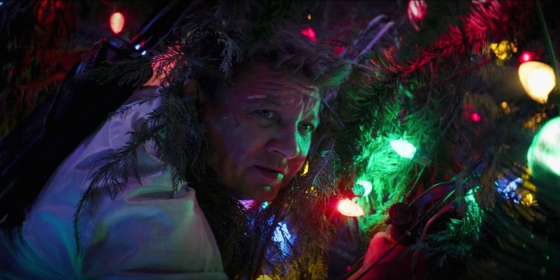 Clint Barton in Hawkeye Christmas tree