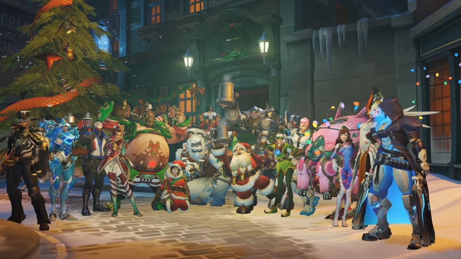 overwatch's first winter wonderlands skins