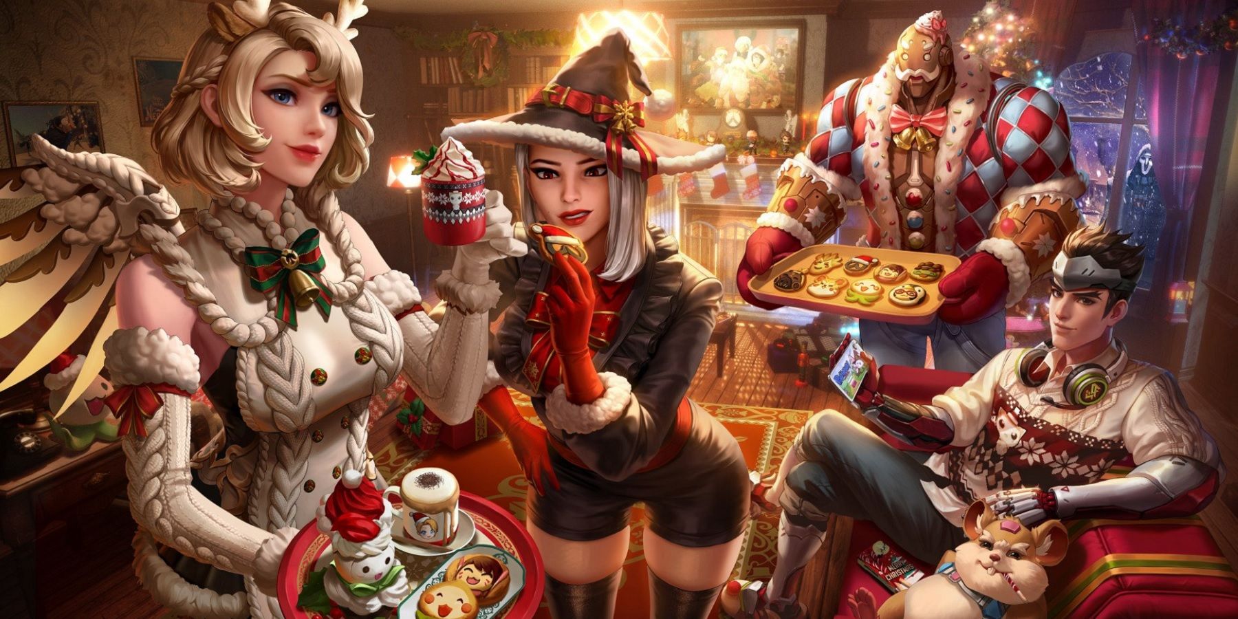 Overwatch 2 Christmas Skins 2024 Amandy Rosanna