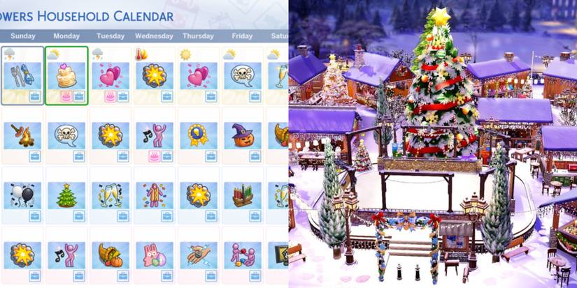 The Sims 4 how to use the calendar feature
