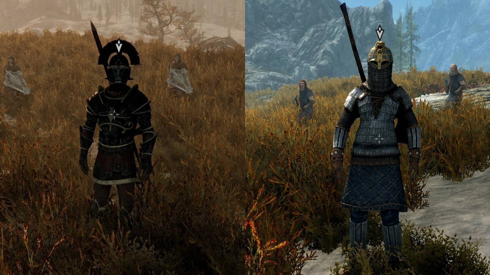 Skyrim Imperial & Stormcloak Champion Armor