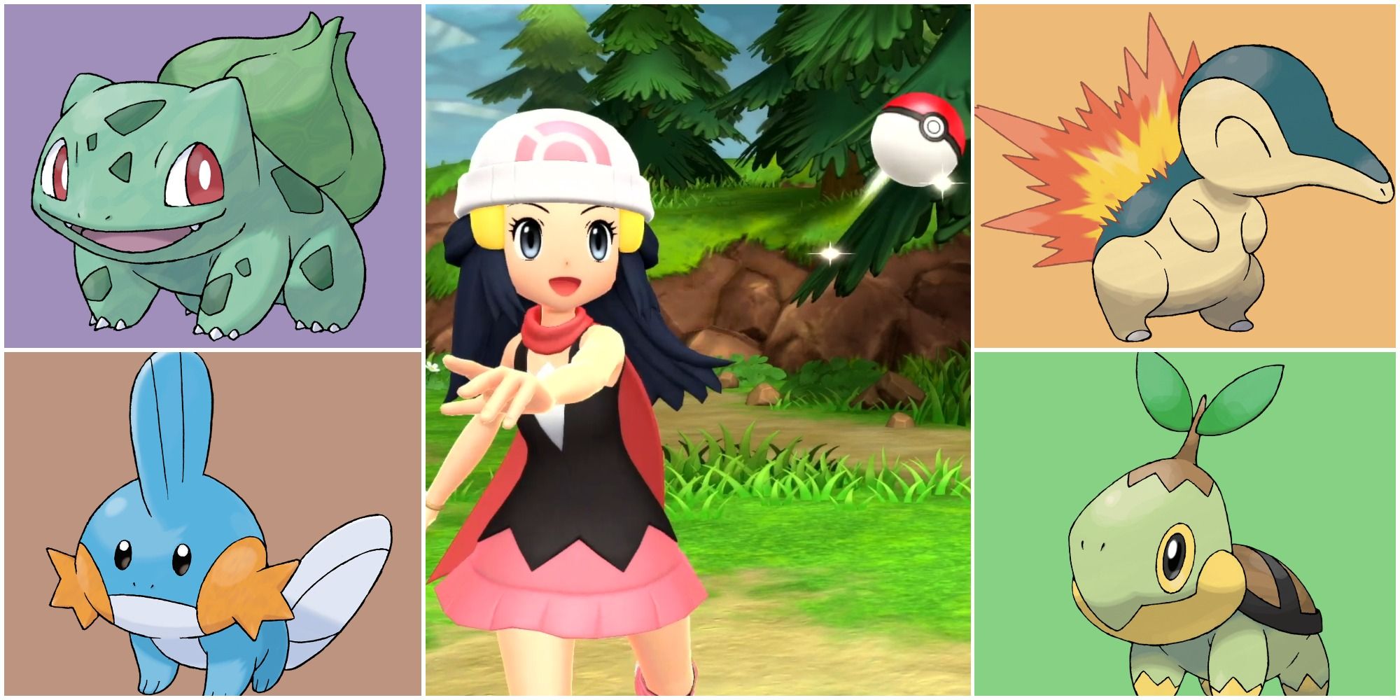 Brilliant Diamond and Shining Pearl let players nab every starter Pokemon f...