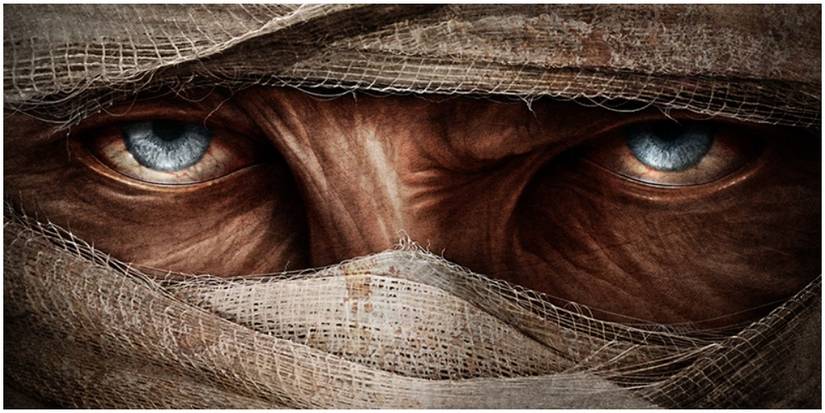 Joshua Graham's eyes.