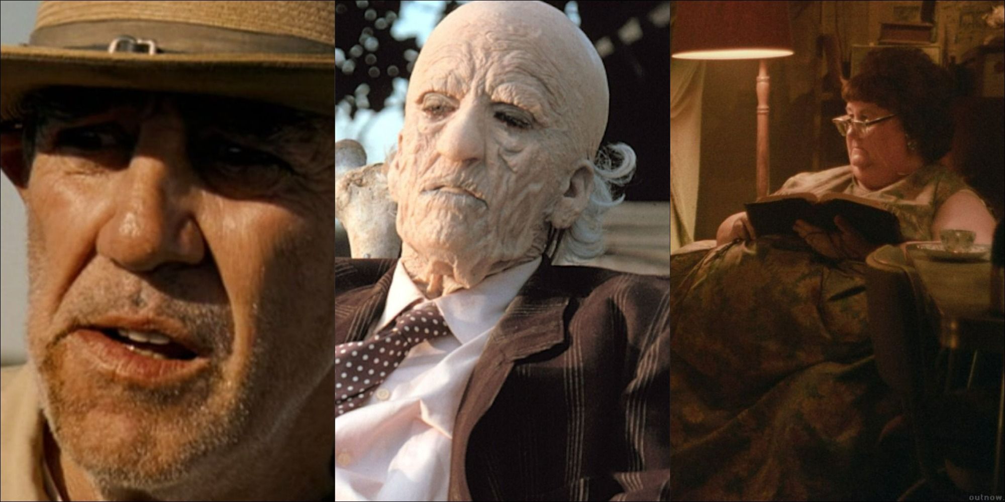 Three villains from The Texas Chain Saw Massacre franchise
