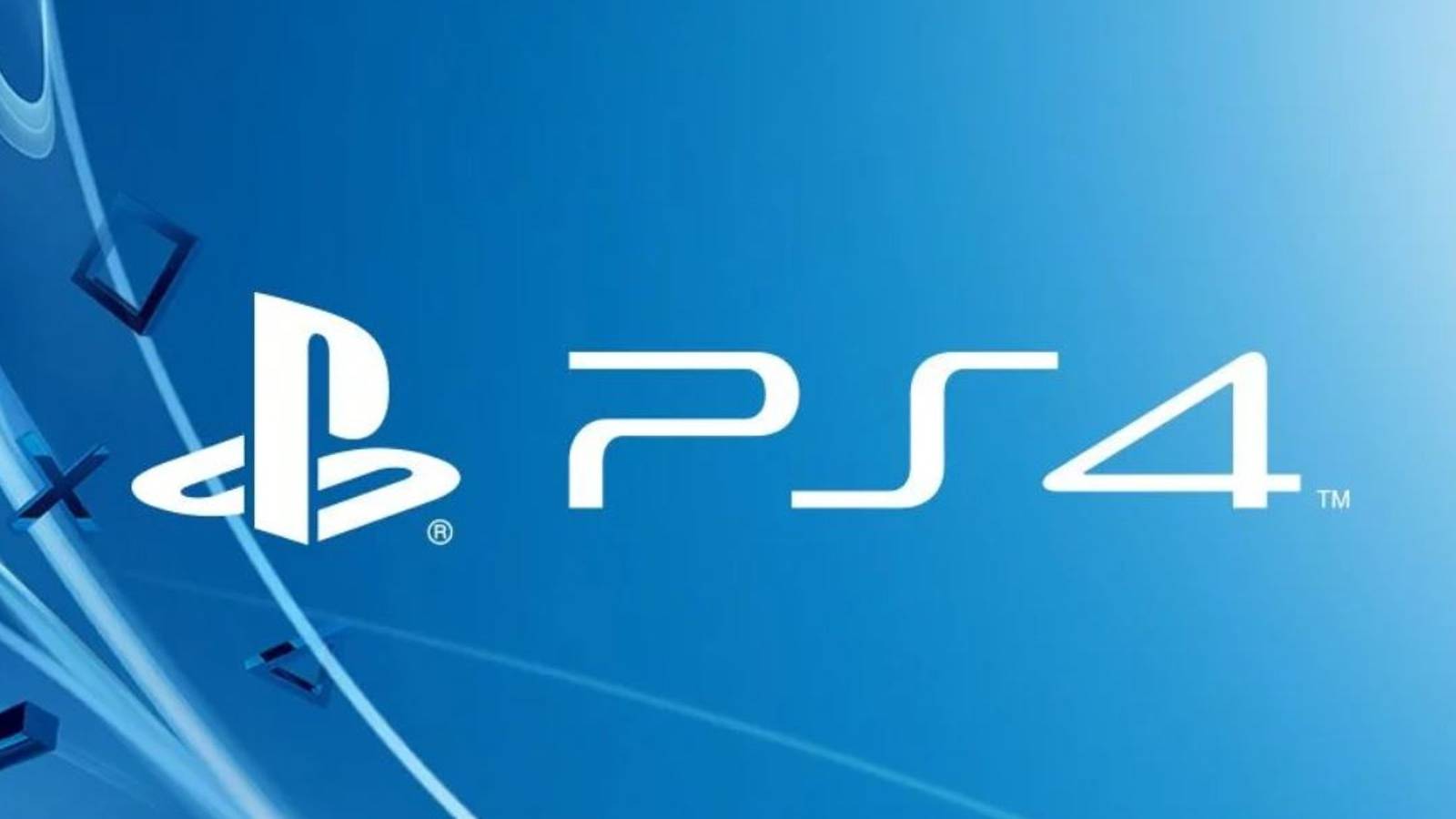 playstation 4 logo blue