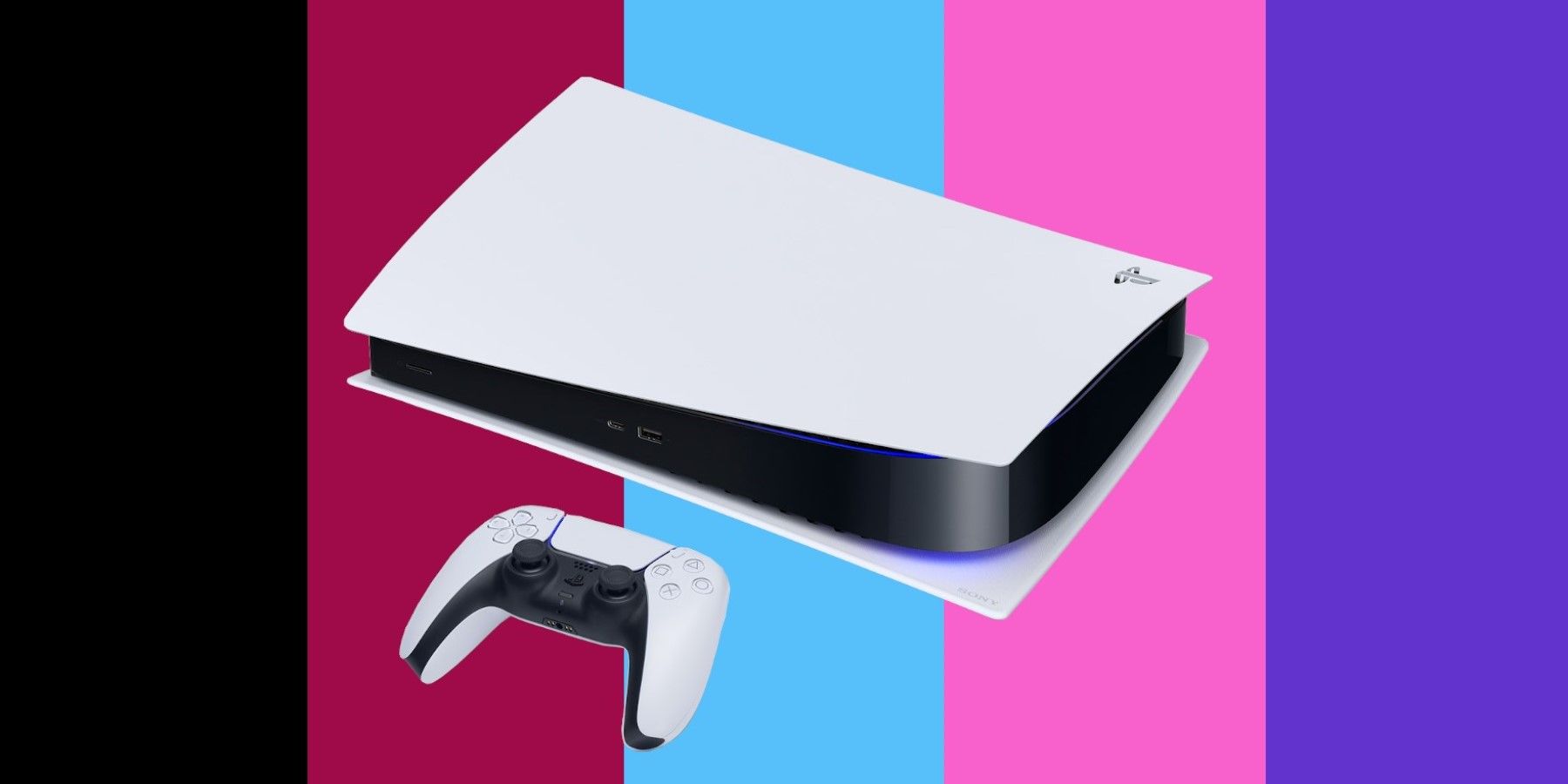 Sony's new PS5 faceplates come in black and colorful options - The