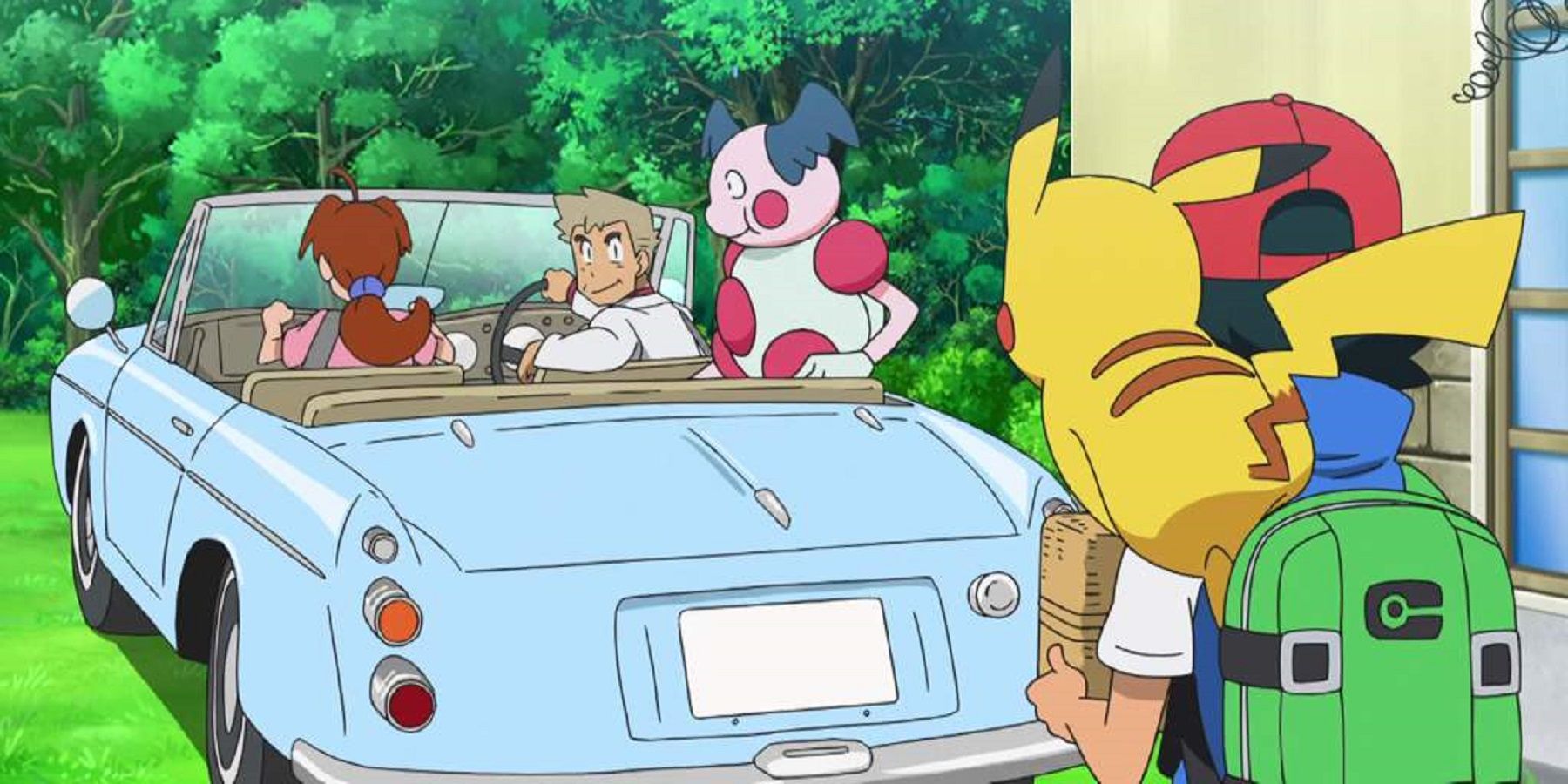 pokemon anime car feature