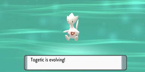 pokemon bdsp Togetic evolving