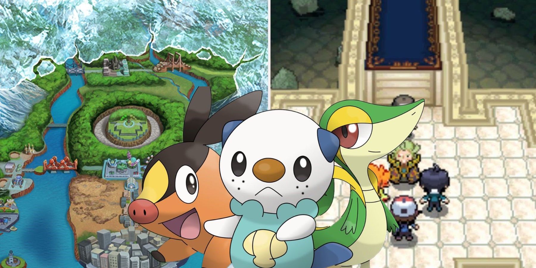 Pokémon Black & White - Version Changes - Area Changes