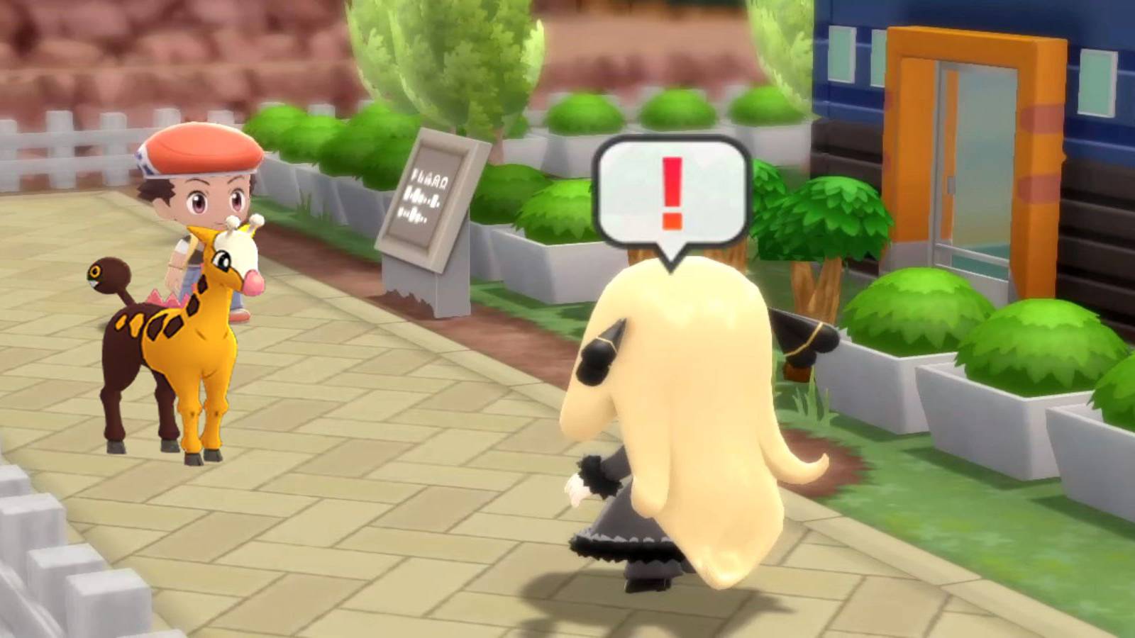 Girafarig Friendship Level