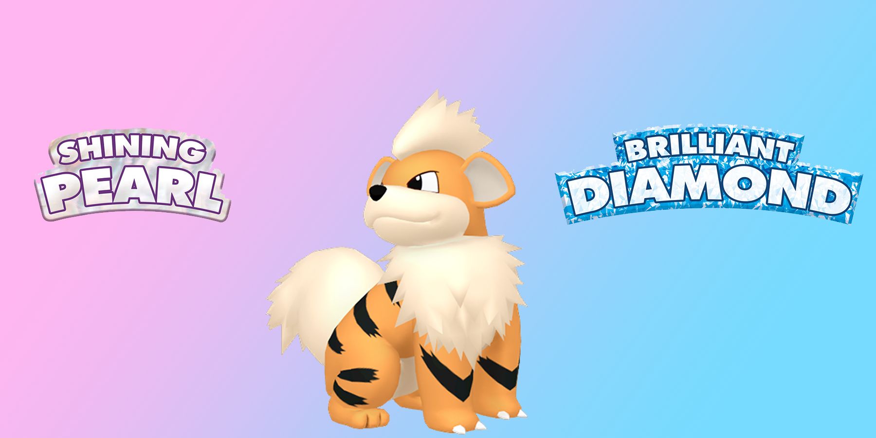 pokemon brilliant diamond shining pearl growlithe