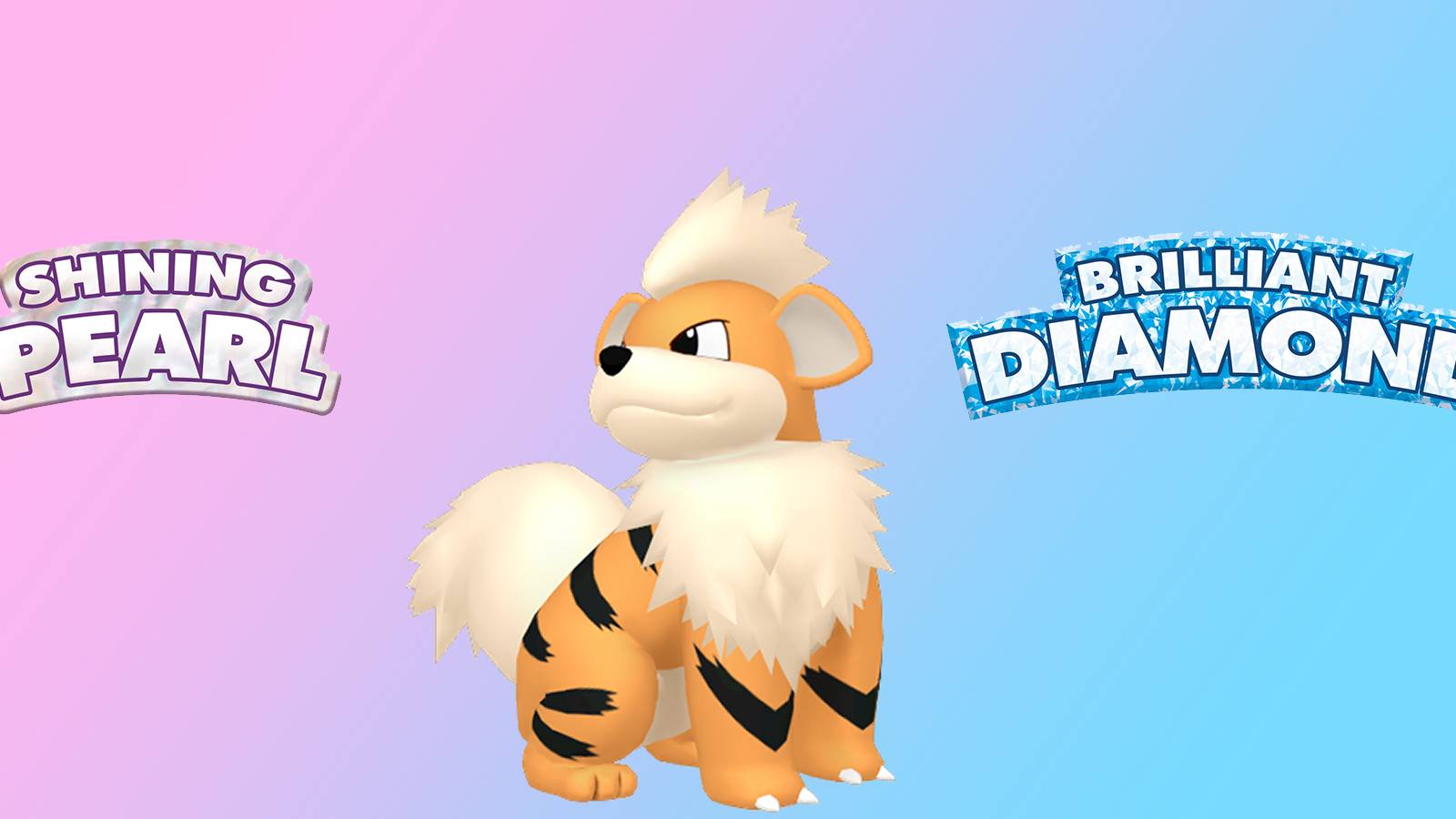 pokemon brilliant diamond shining pearl growlithe
