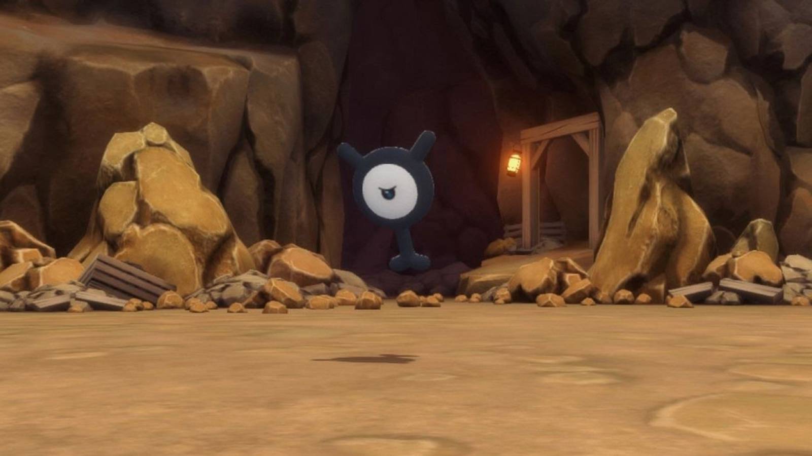 Pokemon Brilliant Diamond and Shining Pearl Unown in Solaceon Ruins