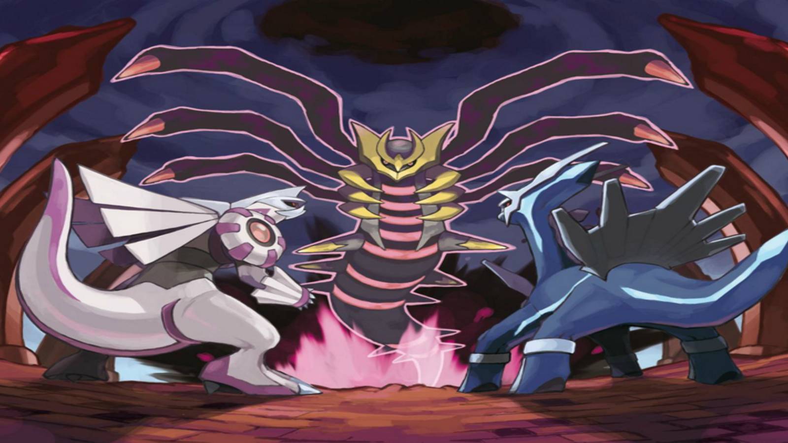 pokemon creation trio dialga palkia giratina