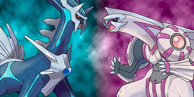 pokemon diamond and pearl wallpaper dialga and palkia