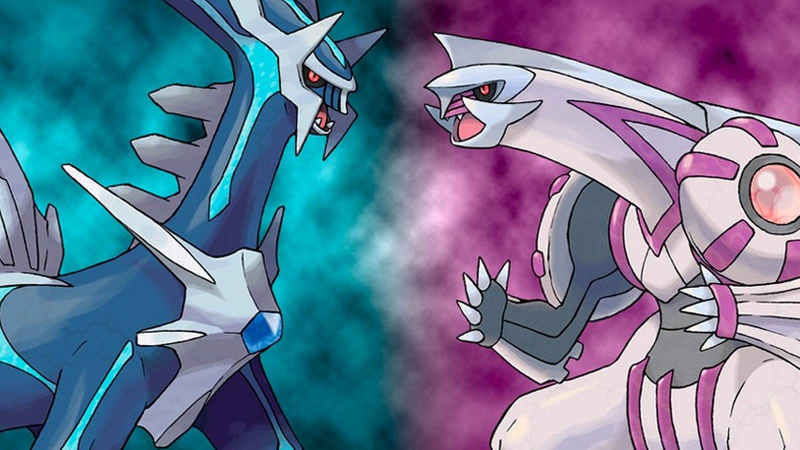 pokemon diamond and pearl wallpaper dialga and palkia