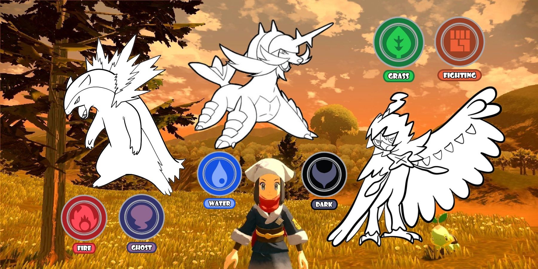 Pokémon Legends: Arceus - Hisuian Final Starter Evolutions 