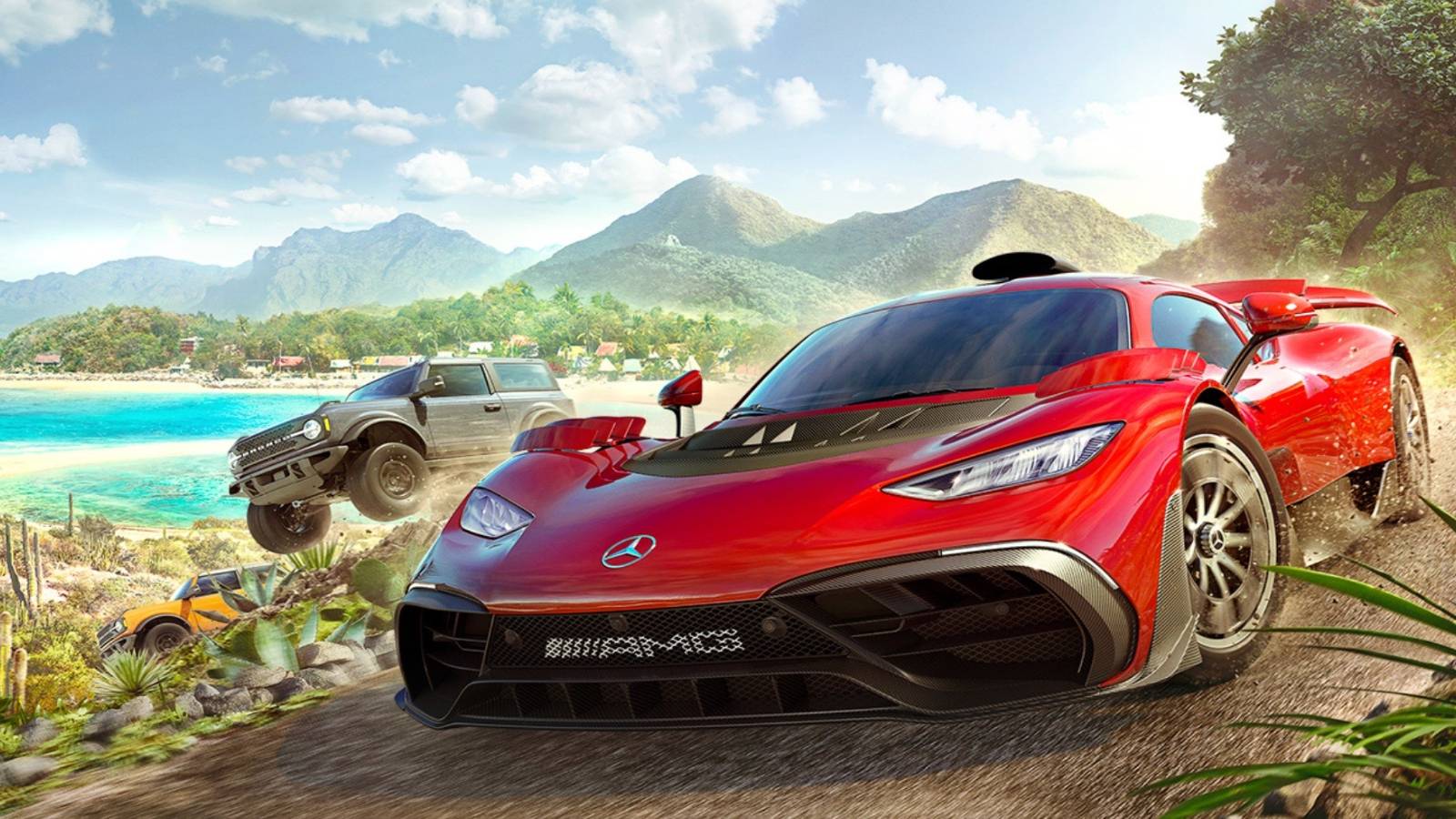 red car forza horizon 5